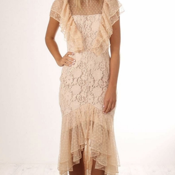 Dresses & Skirts - Cooper St Rosie ruffle lace midi dress